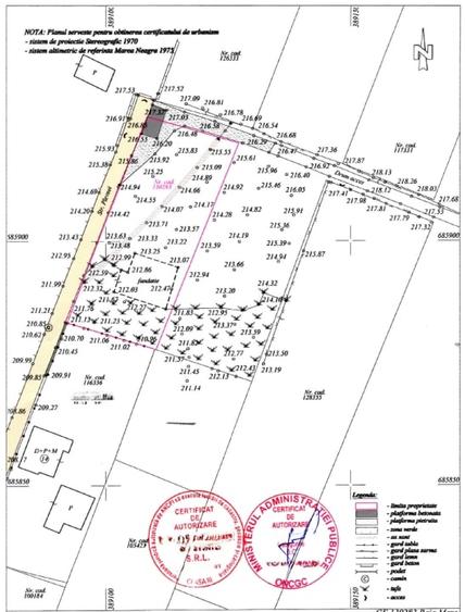 Teren Construcții intravilan de 871 mp, în Valea Borcutului