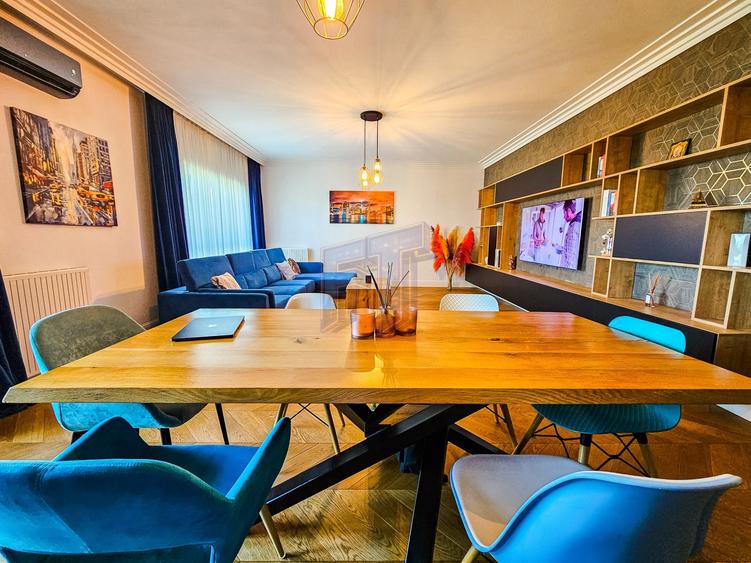 Apartament cu 4 camere decomandat, mobilat în Tei