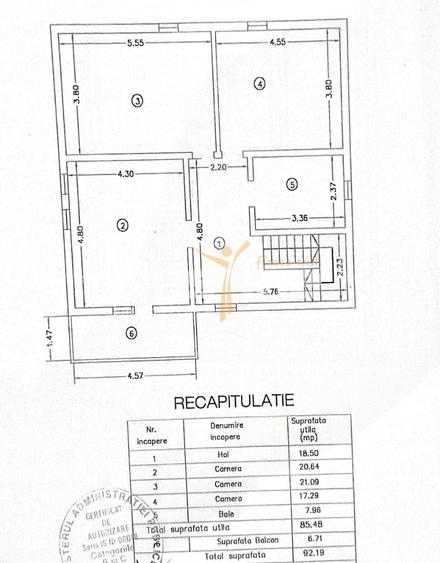 Casă cu 6 camere cu Teren 500 Mp în Miroslava