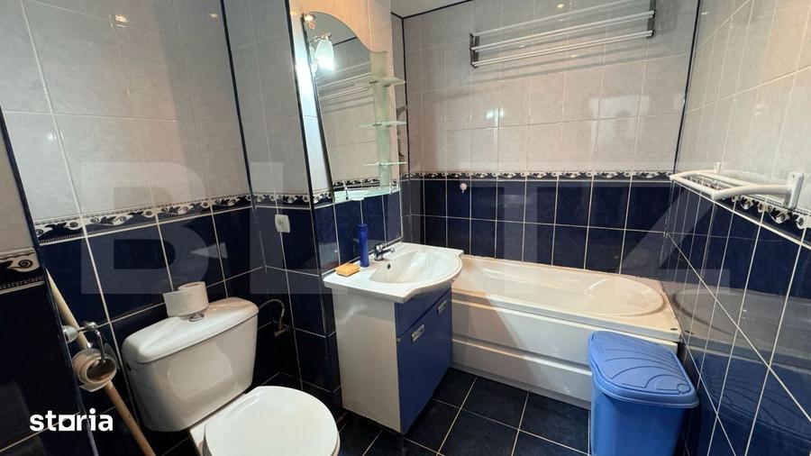 Apartament cu 2 camere decomandat, mobilat în Central