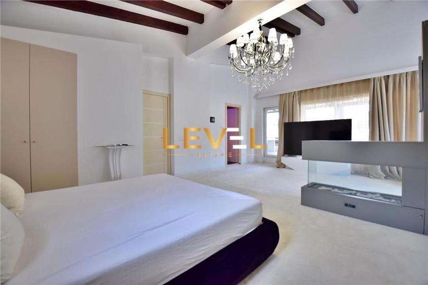 Apartament cu 4 camere decomandat, mobilat în Herăstrău