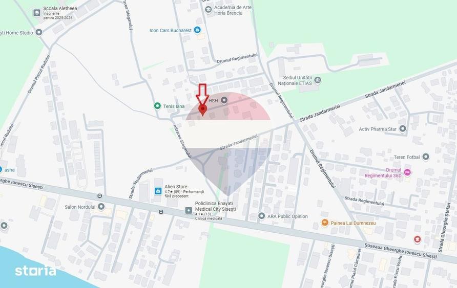 DE VANZARE Teren cu Proiect 2 Case , Intrarea Stegarului Sisesti - 10