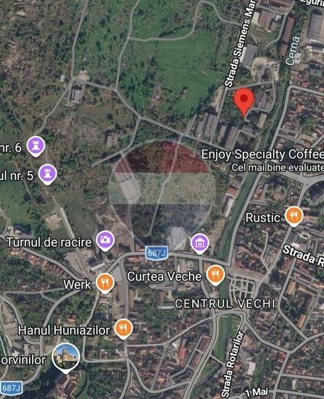 Teren Construcții intravilan de 13000 mp, în Sud-Vest