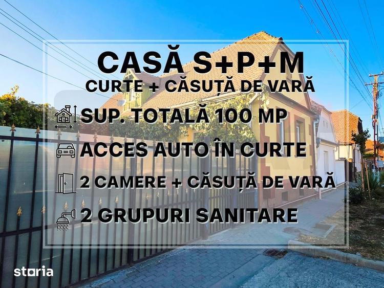 Casă cu 3 camere cu Teren 100 Mp în Cristian