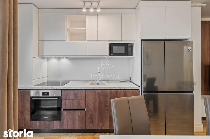 Apartament cu 2 camere semidecomandat, mobilat în Tei