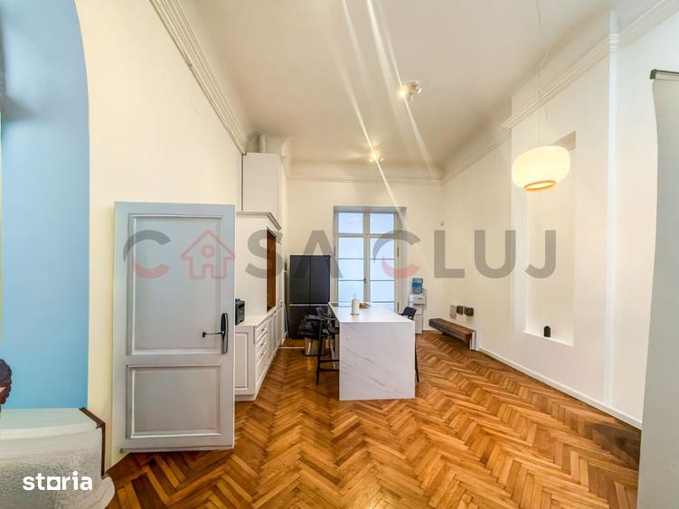 Apartament cu 4 camere, mobilat în Central
