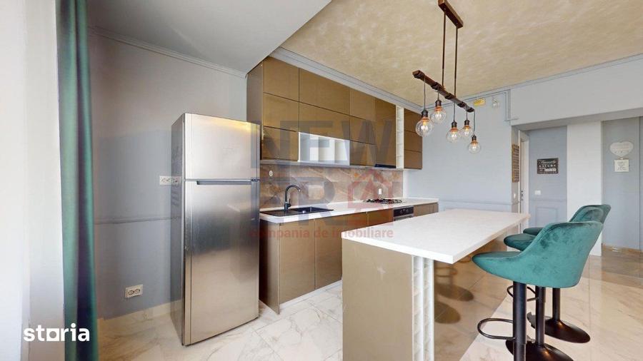 Apartament cu 3 camere, mobilat în Vitan