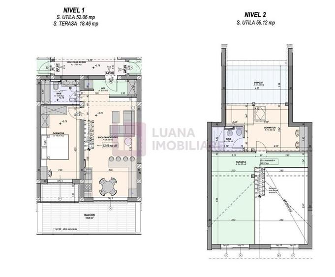 Penthouse 3 camere PREMIUM | mobilat | NOU | cartier exclusivist | video (Ra) - 19