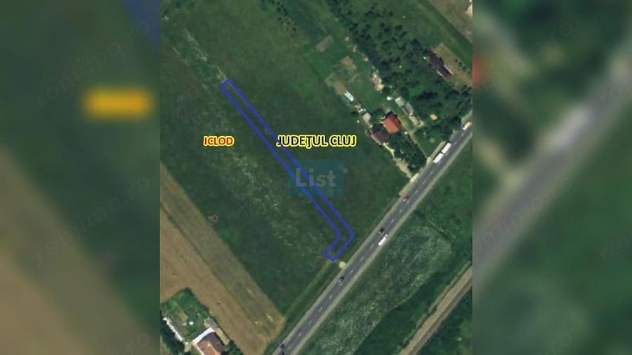 Teren intravilan 7800mp in Livada Iclod, utilitati, 63 euro/mp - 3
