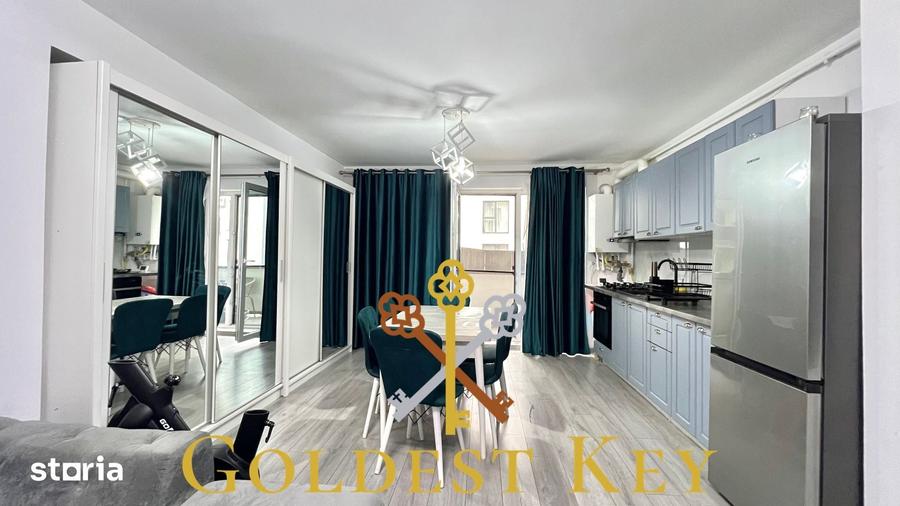 Apartament cu 2 camere semidecomandat în Dâmbul Rotund