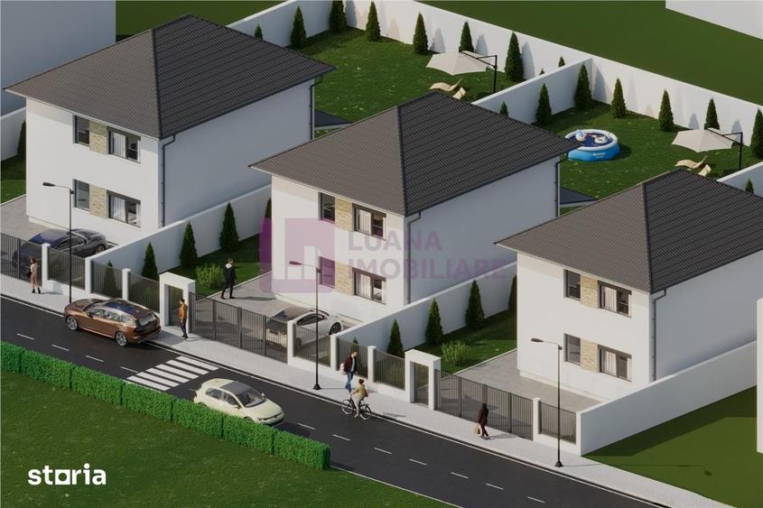 Casă cu 4 camere cu Teren 380 Mp în Șura Mică