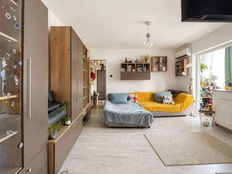 Apartament cu 2 camere semidecomandat, mobilat în Șagului