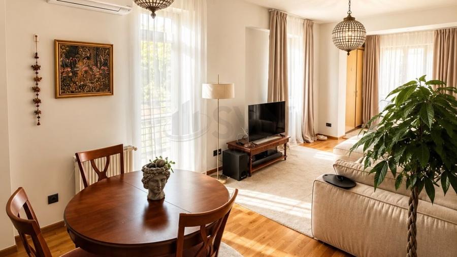 Apartament cu 2 camere decomandat, mobilat în Floreasca
