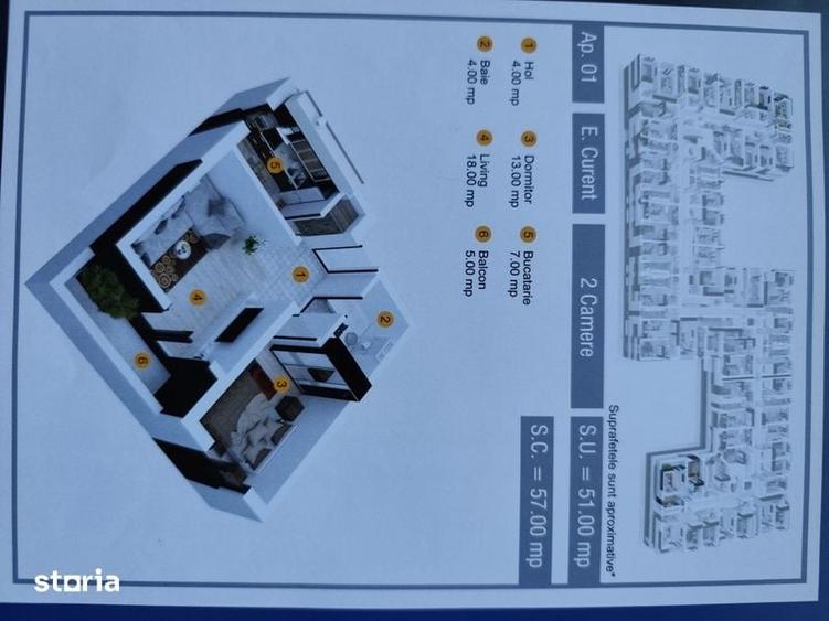 Apartament 2 camere. Pollux Chiajna-Dudu - 6