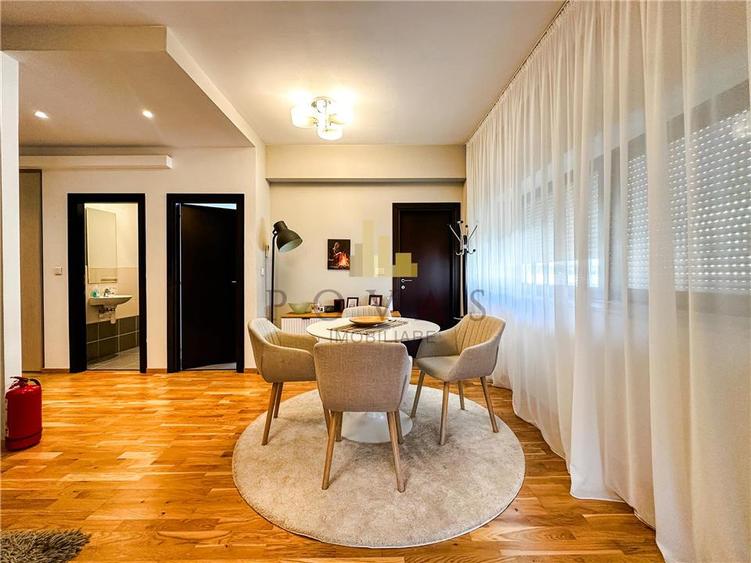 Apartament cu 3 camere decomandat, mobilat în Băneasa