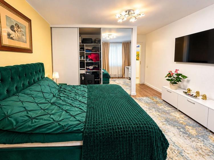 Apartament cu 2 camere semidecomandat, mobilat în Dâmbul Rotund