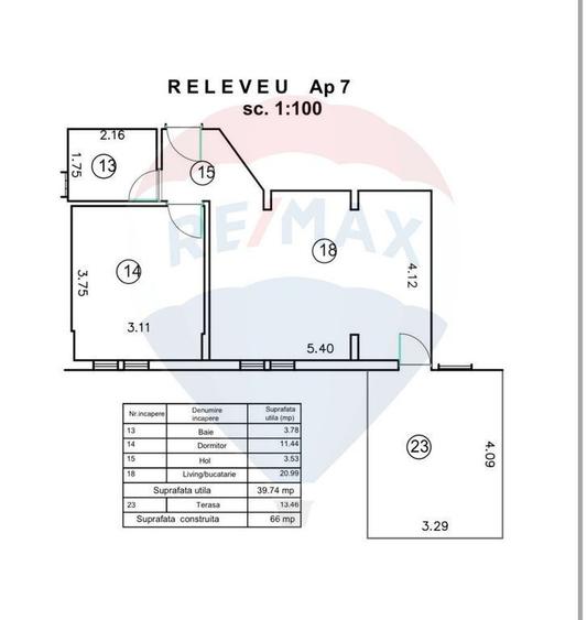 Apartament cu 2 camere de vanzare in zona Central - 1