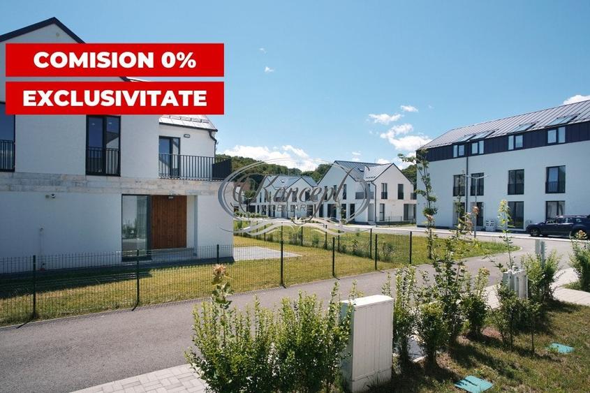 Duplex cu 4 camere cu Canalizare în Gilău