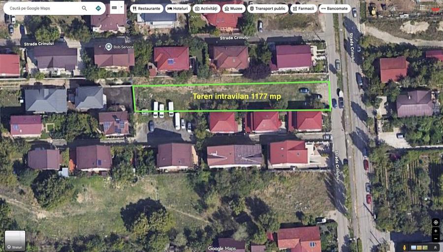 Teren pentru dezvoltare imobiliara Apeductului- Crinului - 1