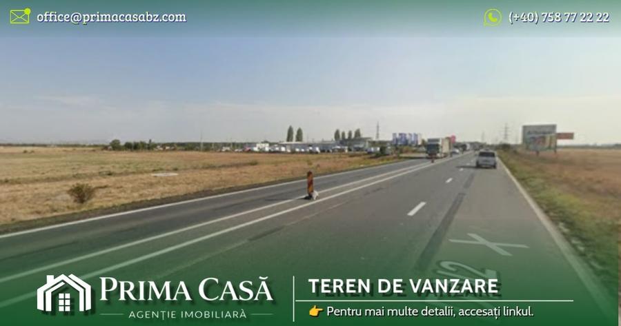 Teren intravilan de 5000 mp, în Exterior Sud