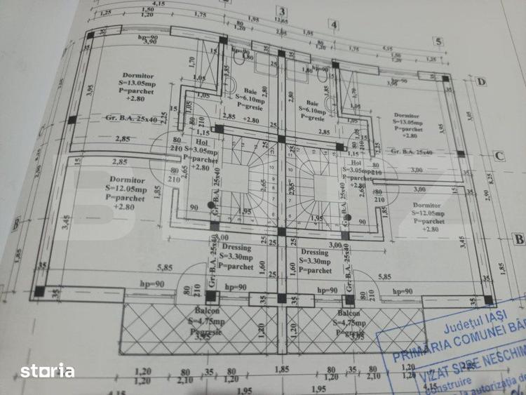 Duplex central, 3 camere, 100 mp, in Barnova - Visan - 1