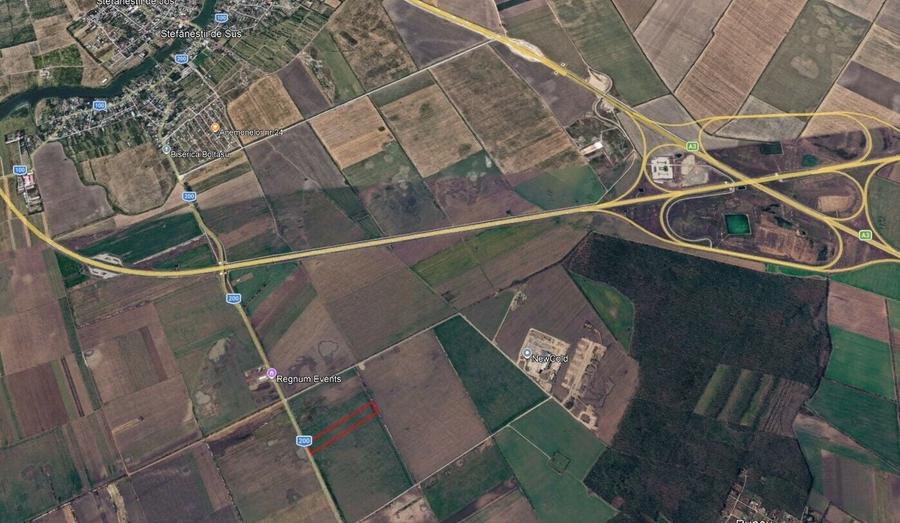 Închiriere teren intravilan 33.153 mp | Acces asfalt | Ștefăneștii de Sus - 1