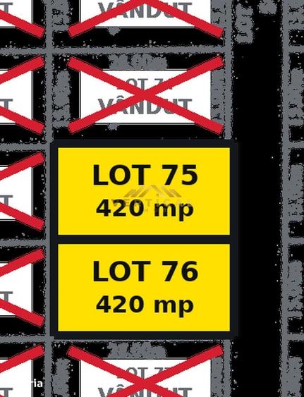 Teren de 420 mp, în Vidra