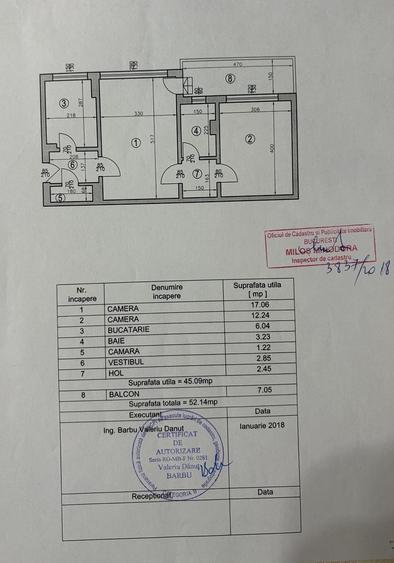 Apartament cu 2 camere semidecomandat, mobilat în Bucureștii Noi