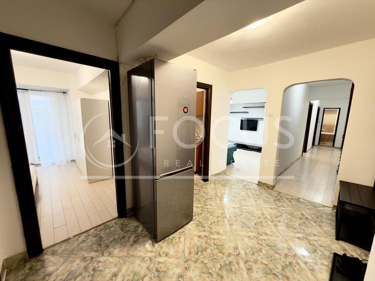 Apartament cu 4 camere decomandat, mobilat în Obor