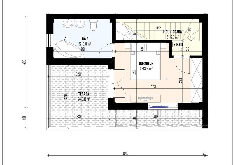 Casa 4 camere Bragadiru, 3 bai incalzire in pardoseala beci canalizare - 15