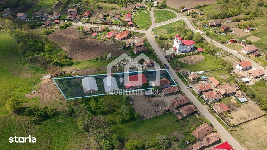 Casă cu 5 camere cu Teren 1974 Mp în Jucu