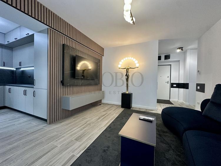 Apartament cu 2 camere semidecomandat în Băneasa