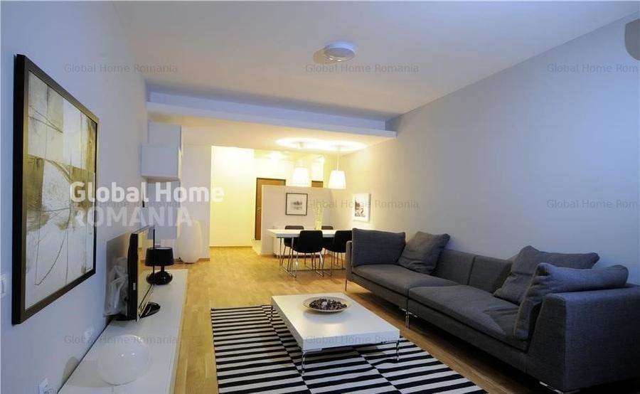 Apartament cu 3 camere semidecomandat, mobilat în Băneasa