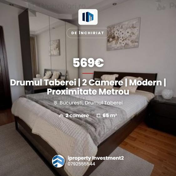 Apartament cu 2 camere circular, mobilat în Drumul Taberei