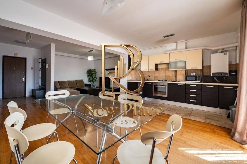 Apartament cu 3 camere decomandat, mobilat în Pipera