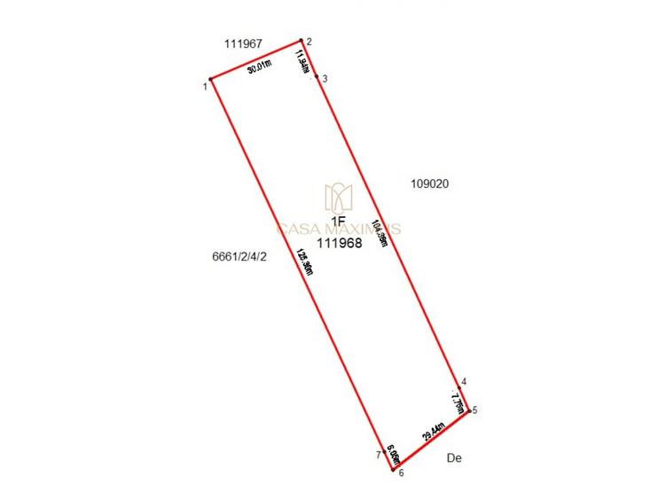 Teren de 3738 mp, în Central