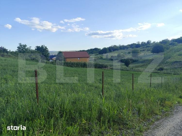 Teren de 1529 mp, în Valea Lupului