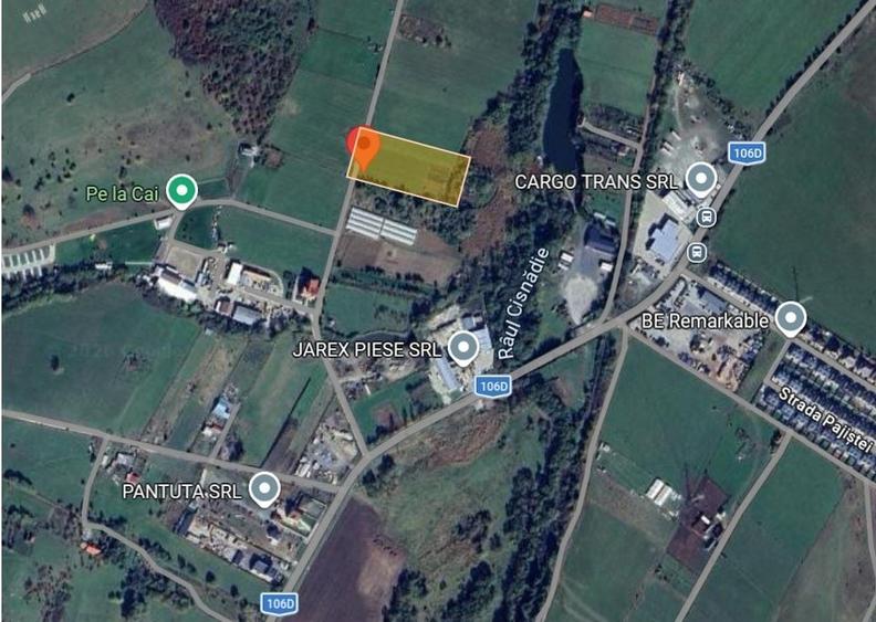 Teren Construcții intravilan de 5000 mp, în Exterior Vest
