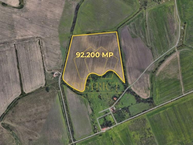 Teren agricol extravilan de 92200 mp, în Mehala
