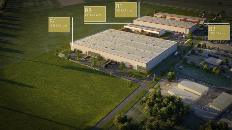 Spațiu industrial, de 13,455 mp, în Sud