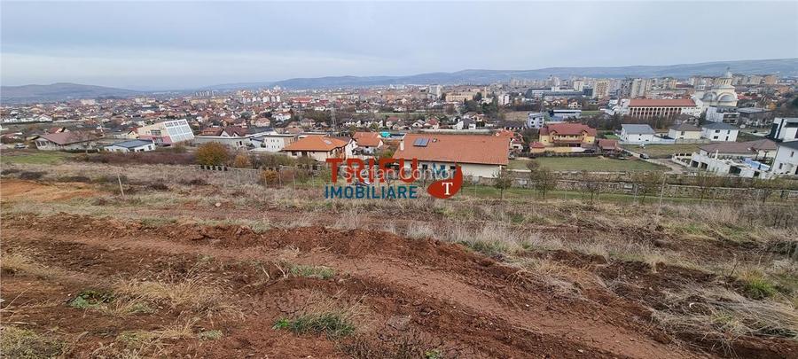 Teren de vanzare 1068 mp in zona cu panorama deosebita asupra orasului
