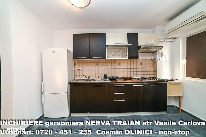 Garsonieră decomandată, mobilată în Nerva Traian