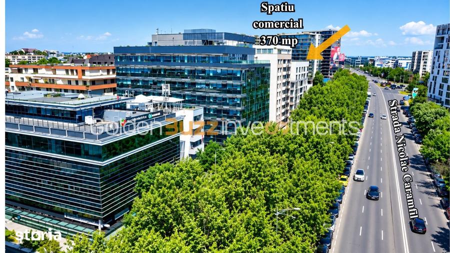 Spațiu comercial, de 370 mp, în Herăstrău