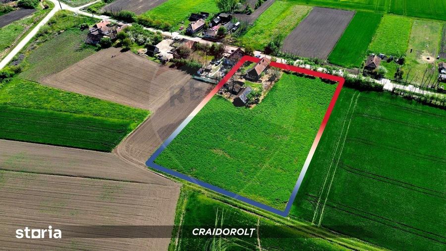 Casă cu 3 camere cu Teren 5000 Mp în Craidorolț