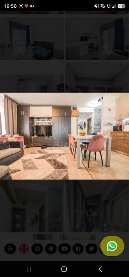 Apartament cu 2 camere decomandat în Florești