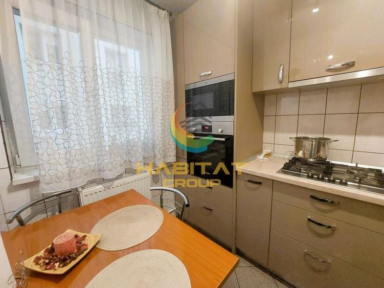 Apartament cu 3 camere decomandat, mobilat în Brâncoveanu