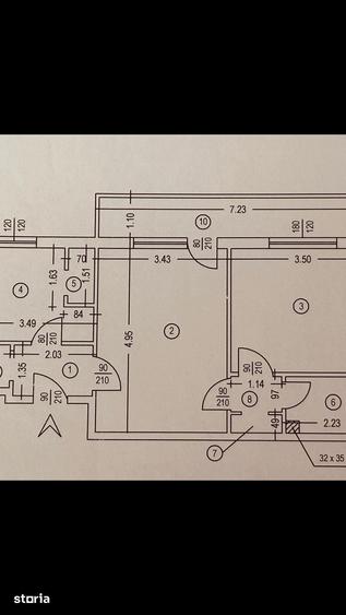 Apartament cu 2 camere în Berceni