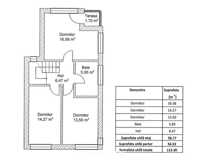 Duplex premium cu 4 camere, sistem fotovoltaic 8,7 kW si 300 mp teren ,White Hou - 27