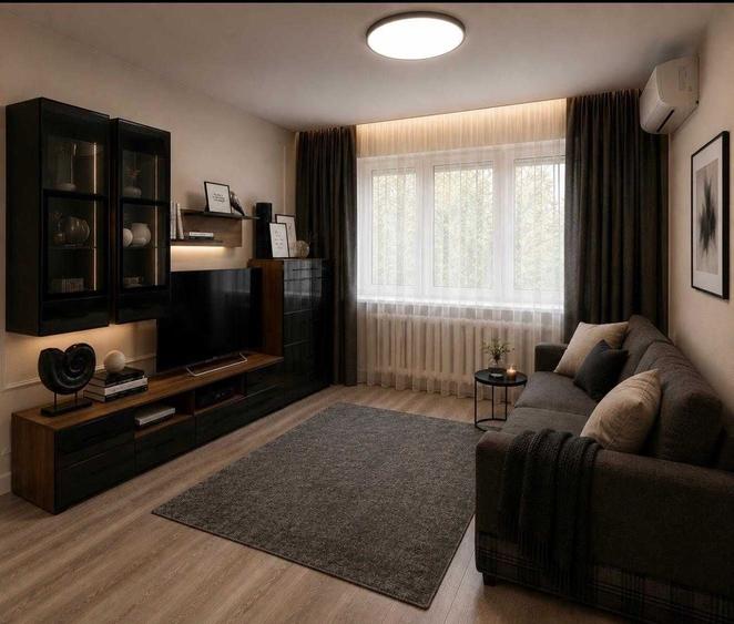 Apartament cu 3 camere semidecomandat în Berceni