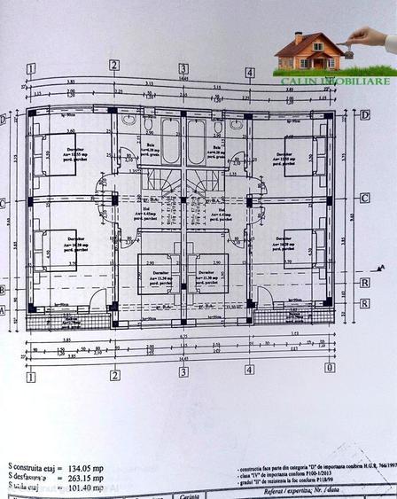 Casă cu 3 camere în Valea Adâncă
